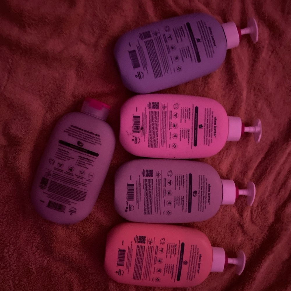 eos Moisturizer & Body Oil Set - Pink and Purple